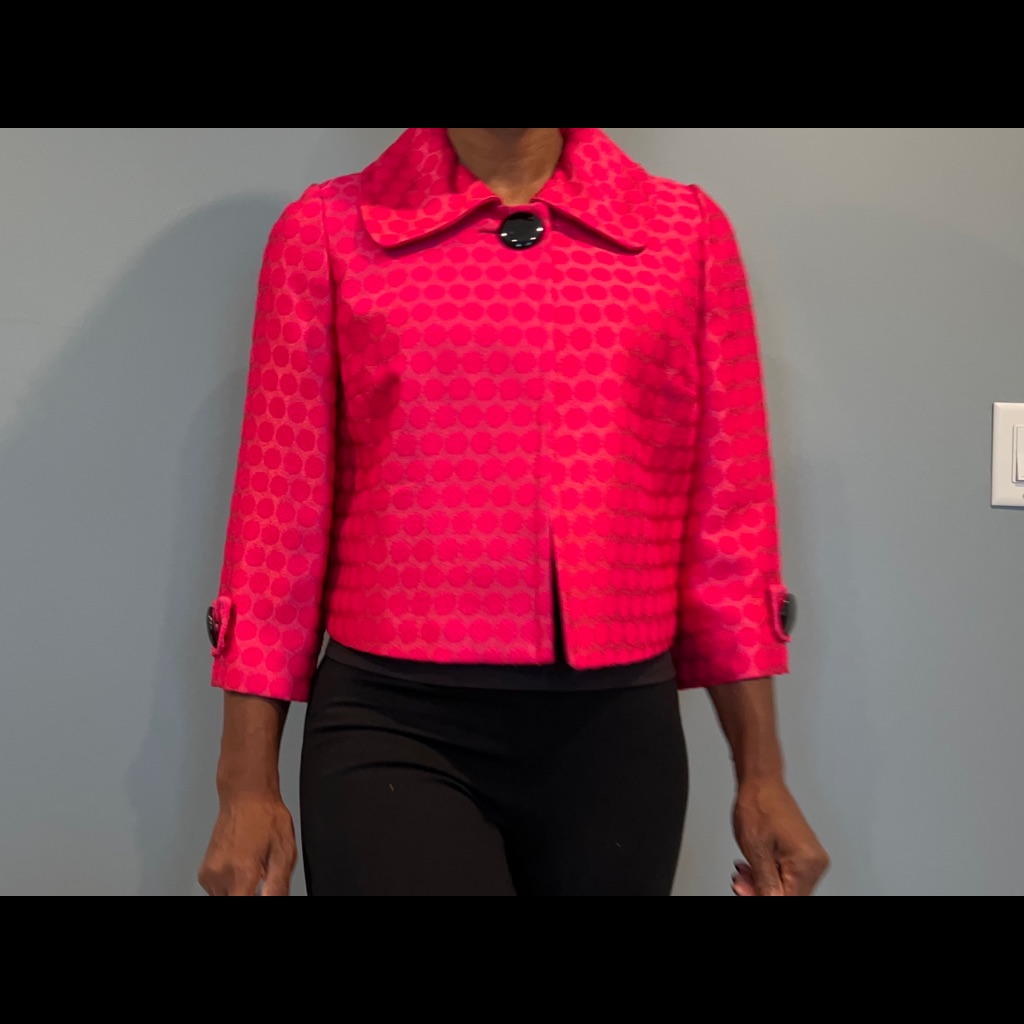 Crop Jacket - Fuchsia